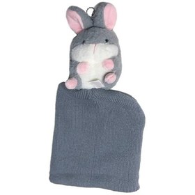 Resim Suntek Kayak Kaskı Kapağı Snowboard Ve Için Örme Kap Dekor Gri 