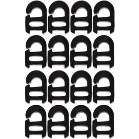 Resim Parmis Kumtel Uyumlu Set Üstü Ocak Ankastre Izgara Silikon Tampon Lastiği 16 Adet 