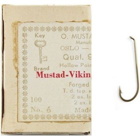 Resim Mustad Viking Hooks 94831 A No:6 100 Pcs Iğne 