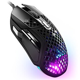 Resim SteelSeries Aerox 5 Siyah Ultra Hafif Oyuncu Mouse 
