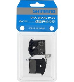 Resim Shimano J04C Icetech Metal Bisiklet Disk Fren Balatası (XTR-XT-SLX İçin) 
