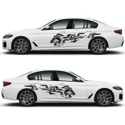 Resim Melek Pazarı Tribal Aslan Oto STICKER-S1380 
