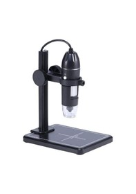 Resim Taşınabilir Dikey Ayarlanabilir Dijital Mikroskop 2mp 4x Zoom 8 Led Profesyonel El Büyüteci 