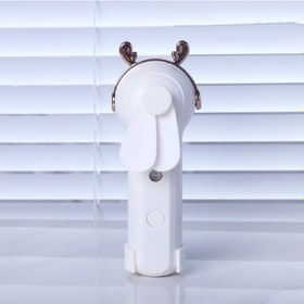 Resim Handhd Nemlendirici Cihaz Fanı M10 Pembe Yavru Kedi 4598 Beyaz 