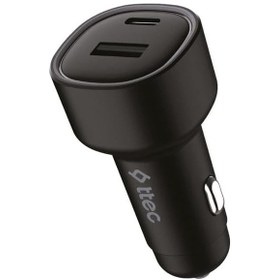 Resim Smartcharger Duo Pd 83w Araç Hızlı Şarj Aleti Usb-c+usb-a Siyah 