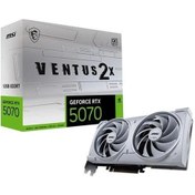 Resim Msı 12GB RTX5070 Ventus 2x Oc Whıte Gddr7 192BIT Hdmı-Dp Pcıe 5.0 