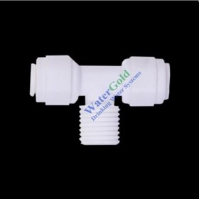 Resim Su Arıtma Cihazı T Filtre Bağlantı Nipeli 3/8" Quick 3/8" - 5 Adet 