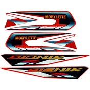 Resim Genel Markalar Mobylette Bionik Yazı Seti Kırmızı 