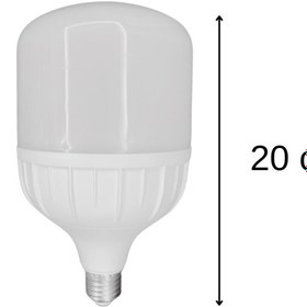 Resim Huzur Elektrik Chn 5'li Paket 40w Büyük Boy 6500K Beyaz Işık E27 Led Tasarruflu Ampül 