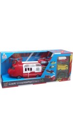 Resim King Toys Arabalı Helikopter Ambulans Arabası 
