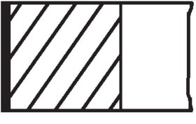 Resim MAHLE 00981N2 | Segman 0.40 82 mm (Fiat Doblo 1.9D-JTD) | 4 Adet 