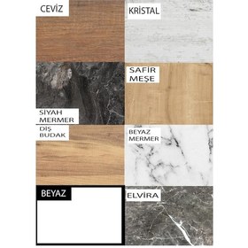 Resim Silva Açılır Masa Calcutta +4 Adet Vera Sandalye Takım 