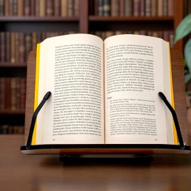 Resim İsfahanTA Kitap Okuma Standı Masaüstü Ahşap Rahle 