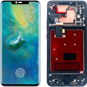 Resim Te Huawei Mate 20 Pro Uyumlu Çıtalı A Kalite Lcd Ekran Dokunmatik 