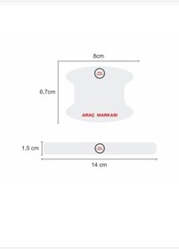 Resim DKELEKTRONİK Üniversal BMW 1 serisi tüm araçlara Uyumlu Kapı İçi Çizik Önleyici Seti 