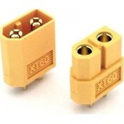 Resim Xt30 Konnektör Soket Seti Erkek + Dişi Li-po Pil Batarya - 10 Adet 