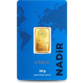 Resim Nadir Gold 24 Ayar Külçe Gram Altın 10 Gr. - Aynı Gün Kargo 