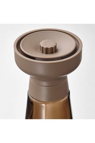 Resim IKEA 2 Adet Cam Baharat Öğütücü Değirmen Kahverengi 19 cm 