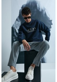 Resim Lufian Oracle Erkek Sweatshirt Lacivert Lacivert 112030178100200 