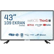 Resim ONVO Ov43400 43” Uydu Alıcılı Tv 