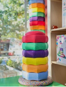 Resim BİLMİŞ ÇOCUK Çocuk Denge Basamak Taşı Stepping Stone 