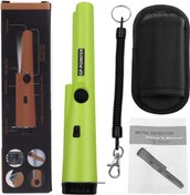 Resim Maiyame El Tutanabilir 360 Derece Yüksek Hassasiyetli Metal Dedektörü Kompakt Taşınabilir Metal Arama Aleti Yeşil, Pil Hariç 