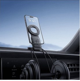 Resim Baseus Primetrip C02 Manyetik Araç İçi Telefon Tutacağı Siyah Siyah 