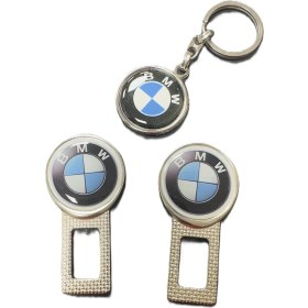 Resim Bmw Emniyet Uyumlu Ikaz Ses Metal Toka 2 Adet 1 Adet Anhatarlık Çift Yönlüdür 