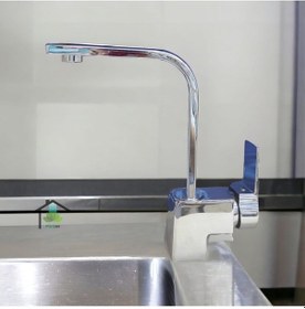 Resim Mintev Elit Kare Krom Mutfak Eviye Bataryası Krom 