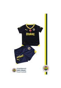 Resim Fenerbahçe 23-24 İsme Özel Çocuk Forma Set Kutulu 055 Lacivert 