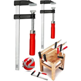 Resim PROXTECH Premium Kalite 2 Adet 200mm F Tipi Ahşap 