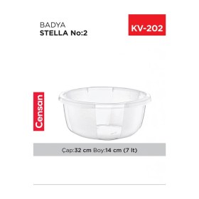 Resim Marsilyan Yuvarlak Şeffaf Badya 1 Adet 2 NOE174 (72) 