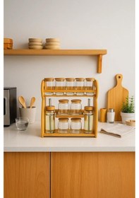 Resim Bambum Layla - 12 Parça Mutfak Seti Şeffaf 