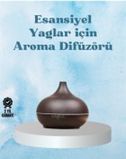 Resim AyrStore Sessiz Çalışan Aromaterapi Difüzörü – 4 Zaman Ayarlı, 7 Renkli Işık Seçeneği 