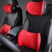 Resim Premium Araba İç Mekan Seti Boyun Yastığı ve Bel Desteği ile, Yüksek Yoğunluklu Ergonomik Tasarım ile Sürüş Deneyiminin Geliştirilmesi, Mükemmel Hediye 
