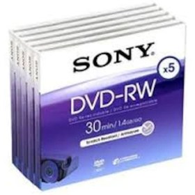 Resim Sony Dmw30B Dvd-Rw Kamera Cd Orginal 5 Li Paket 