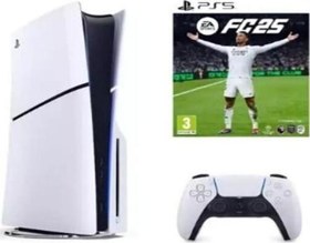 Resim PLAYSTATION 5 1 TB SLIM CD EDITION KONSOL + PS5 FC 25 OYUN BEYAZ 