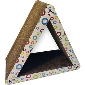 Resim Herniks Doğal Kedi Otlu Kedi Tırmalama Kartonu 43 CM 