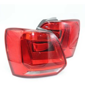 Resim VOLKSWAGEN POLO SAĞ + SOL ARKA STOP LAMBASI TAKIMI 2010--2014 