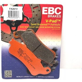 Resim Honda Cbr 1100 Xx Arka Fren Balatası Ebc Fa261V Yarı Sinterli N11.3435 