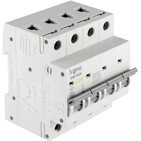 Resim 25 Amper C Tipi 4 Kutuplu Otomatik Sigorta C 4x25a 6ka 