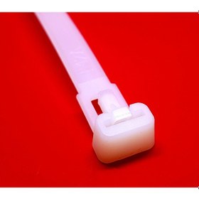 Resim Açılabilir Kablo Bağı Plastik Cırt Kelepçe 7.5x360 100 Adet Yerli Beyaz 