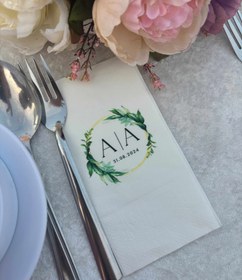 Resim Baskılı Söz Düğün Nişan Peçetesi 20 Adet 