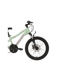Resim Kdx 2500 Disk Fren 20 Jant Çocuk Bisikleti 28 Cm Kadro 21 Vites Mint Yeşil Pembe Beyaz Mint Yeşili 