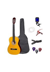 Resim Klasik Gitar 4/4 Boy Klasik Gitar Seti Tam Boy Gitar 