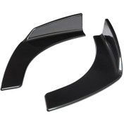 Resim Padalink Araçlar İçin Siyah Abs Ön Tampon Spatula, Çoğu Araca Uygun, Dayanıklı Ve Spor Görünüm Sağlar 