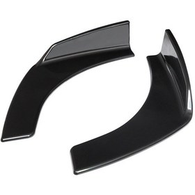 Resim Padalink Araçlar İçin Siyah Abs Ön Tampon Spatula, Çoğu Araca Uygun, Dayanıklı Ve Spor Görünüm Sağlar 