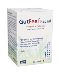 Resim GutFeel Probiotic + Prebiotic 20 Kapsül 
