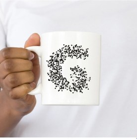 Resim G Harfi Bardak Kupa 