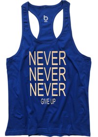 Resim BLUU Nevernever2 Fitness Gym Tank Top Sporcu Atleti 